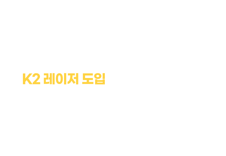 K2 레이저 도입