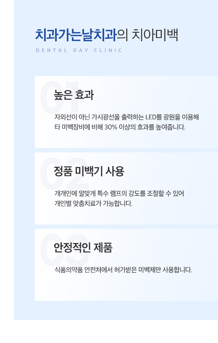 치과가는날치과의 치아미백