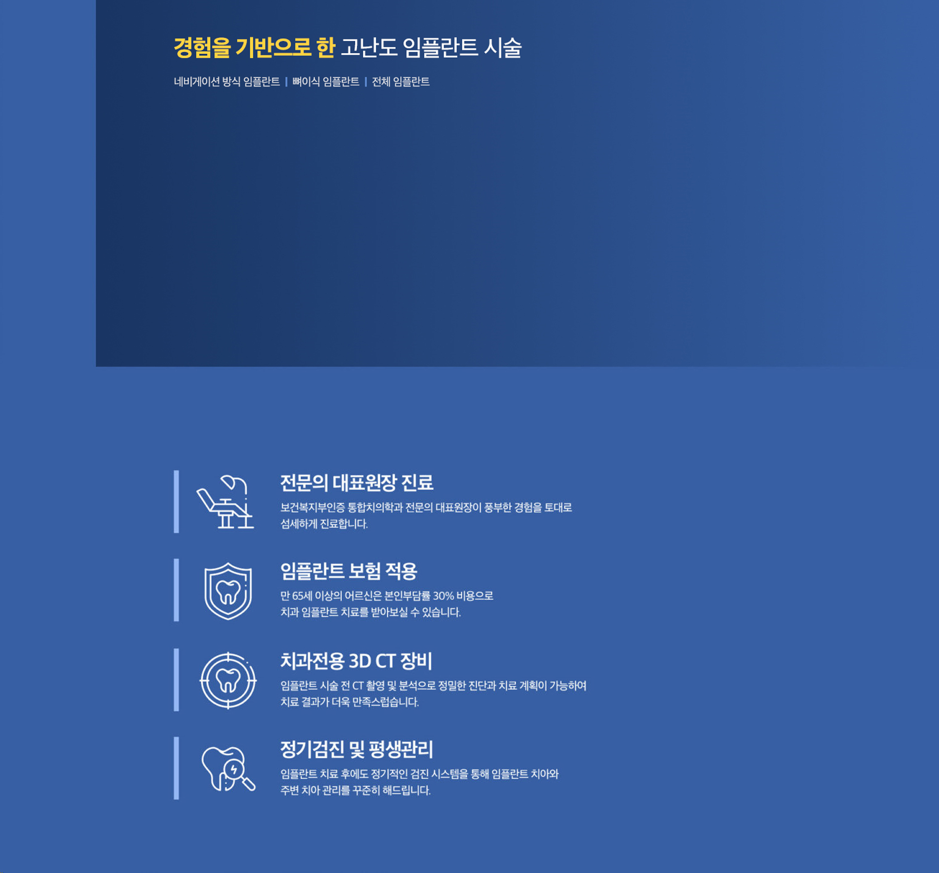 경험을 기반으로 한 고난도 임플란트 시술